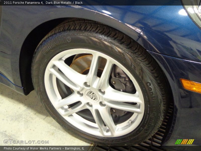 Dark Blue Metallic / Black 2011 Porsche Panamera 4