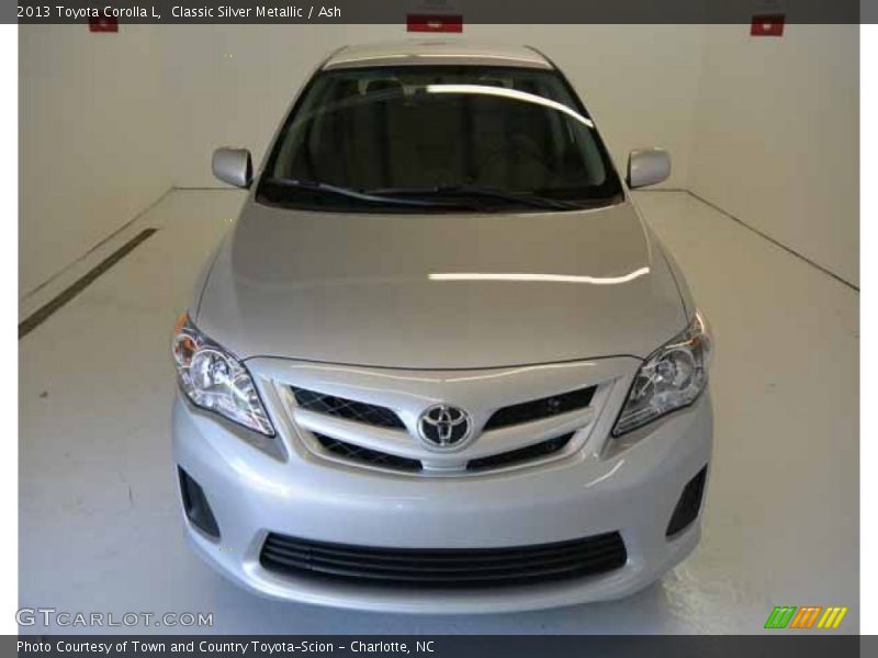 Classic Silver Metallic / Ash 2013 Toyota Corolla L