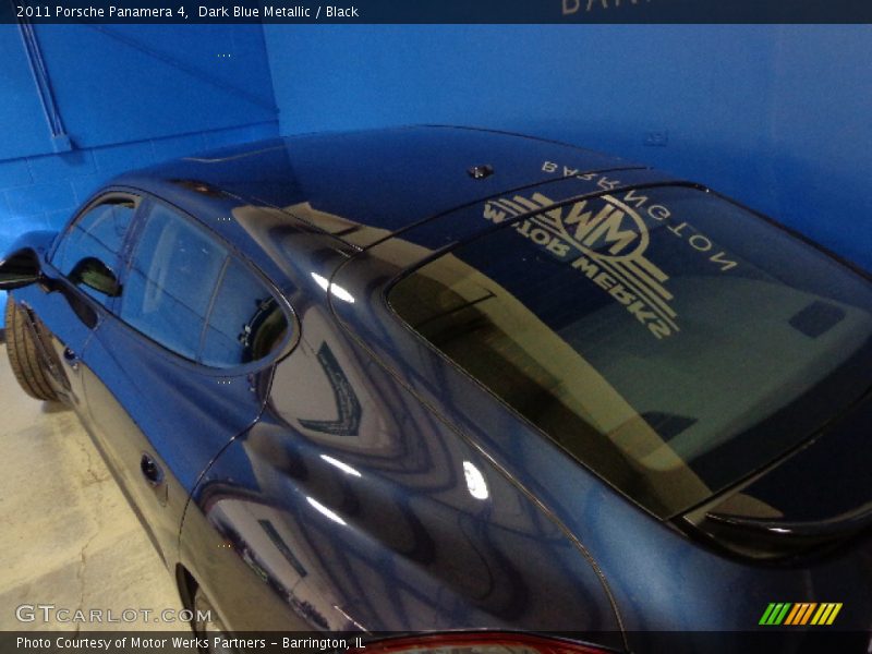 Dark Blue Metallic / Black 2011 Porsche Panamera 4