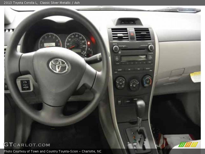 Classic Silver Metallic / Ash 2013 Toyota Corolla L