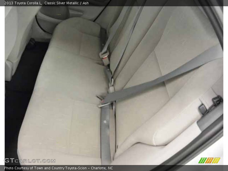 Classic Silver Metallic / Ash 2013 Toyota Corolla L
