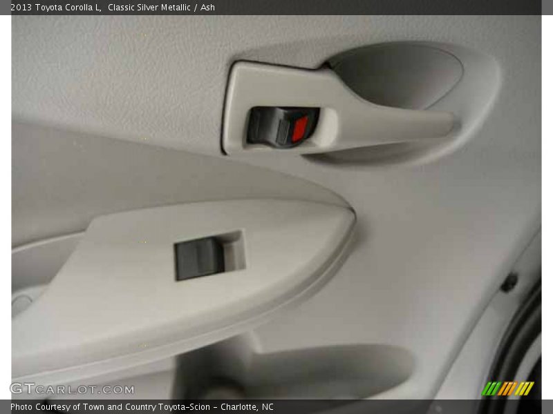 Classic Silver Metallic / Ash 2013 Toyota Corolla L
