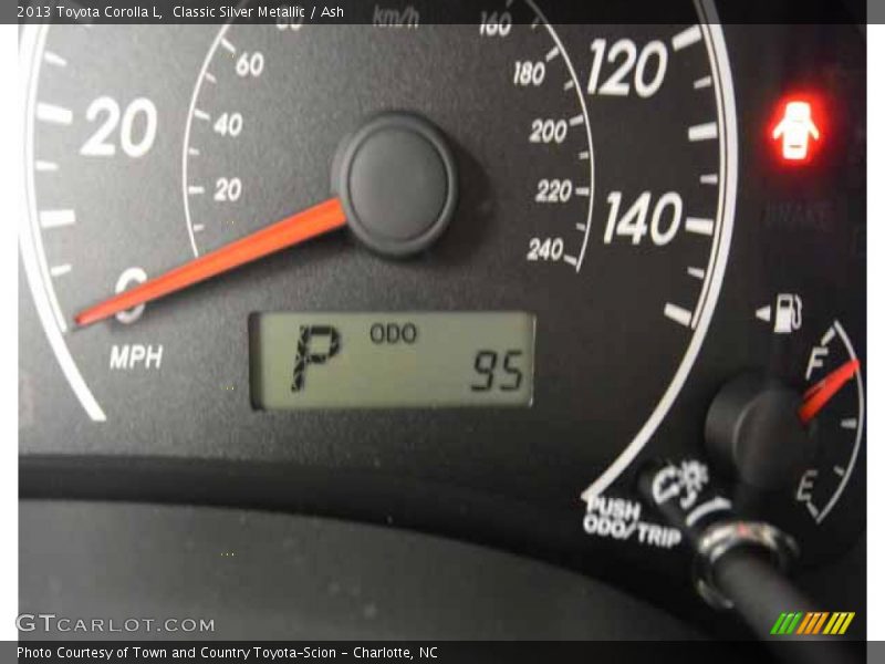Classic Silver Metallic / Ash 2013 Toyota Corolla L