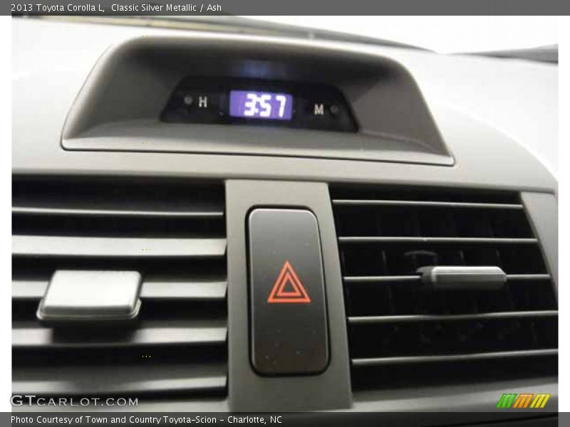 Classic Silver Metallic / Ash 2013 Toyota Corolla L