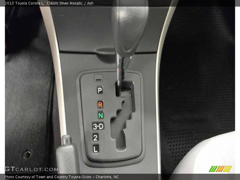 Classic Silver Metallic / Ash 2013 Toyota Corolla L