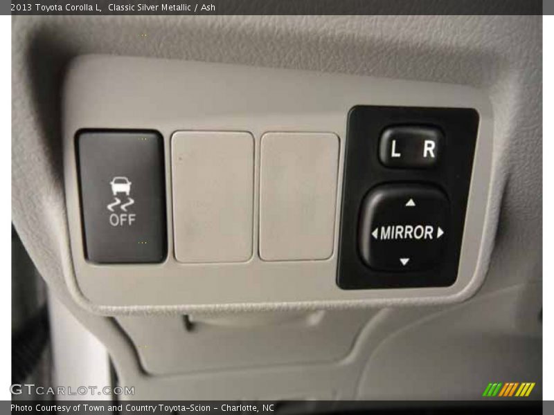 Classic Silver Metallic / Ash 2013 Toyota Corolla L