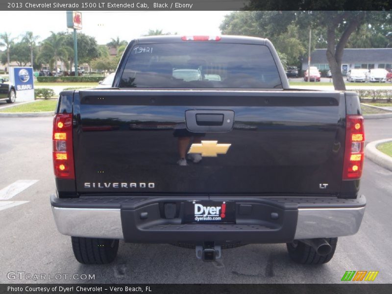 Black / Ebony 2013 Chevrolet Silverado 1500 LT Extended Cab