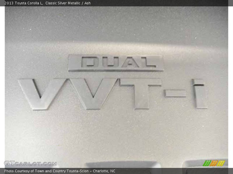 Classic Silver Metallic / Ash 2013 Toyota Corolla L