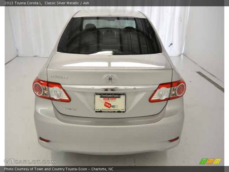 Classic Silver Metallic / Ash 2013 Toyota Corolla L