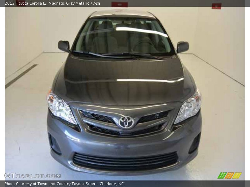 Magnetic Gray Metallic / Ash 2013 Toyota Corolla L