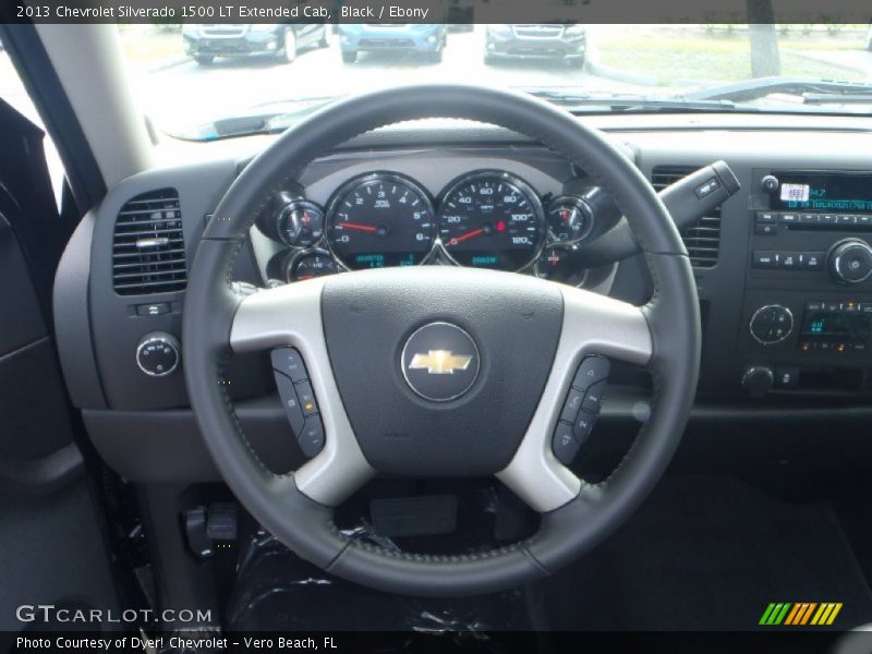 Black / Ebony 2013 Chevrolet Silverado 1500 LT Extended Cab