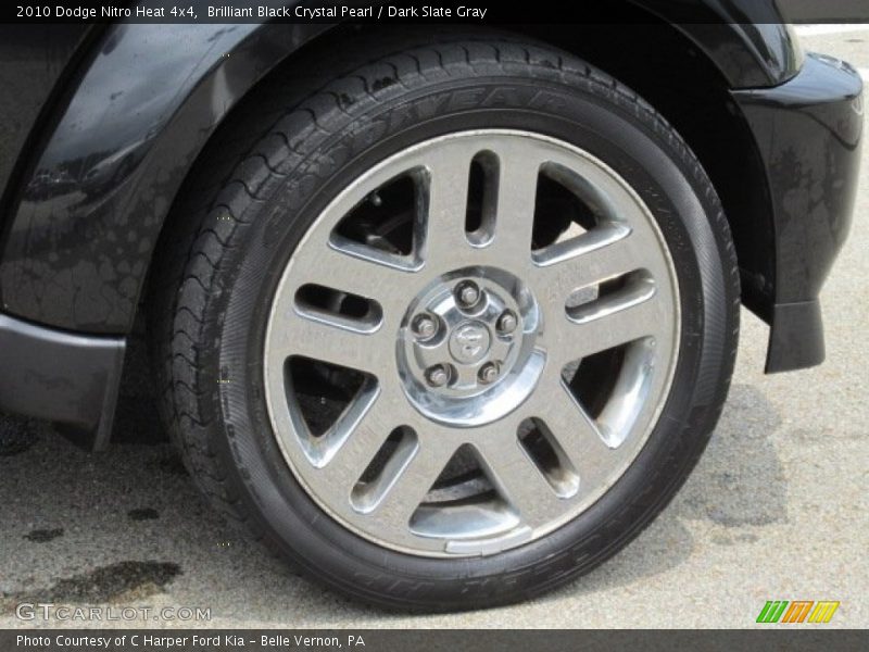 Brilliant Black Crystal Pearl / Dark Slate Gray 2010 Dodge Nitro Heat 4x4