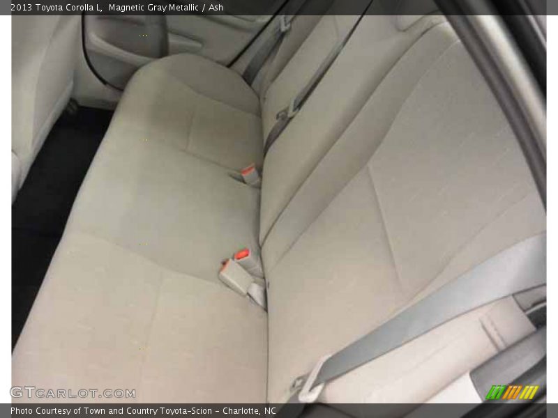 Magnetic Gray Metallic / Ash 2013 Toyota Corolla L