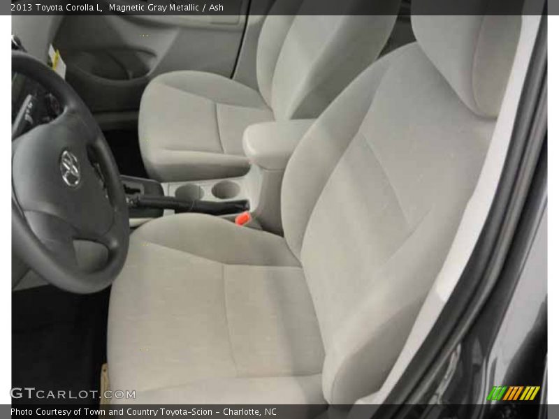 Magnetic Gray Metallic / Ash 2013 Toyota Corolla L