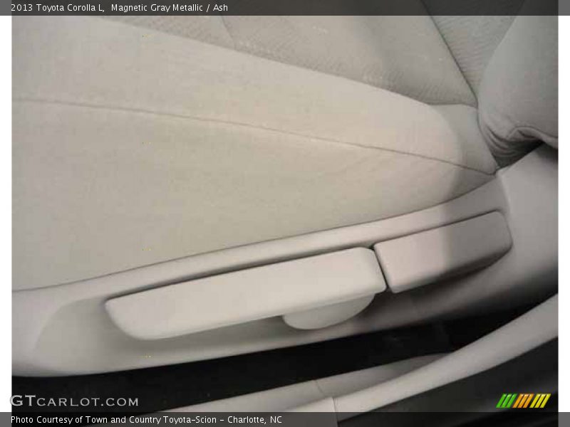 Magnetic Gray Metallic / Ash 2013 Toyota Corolla L