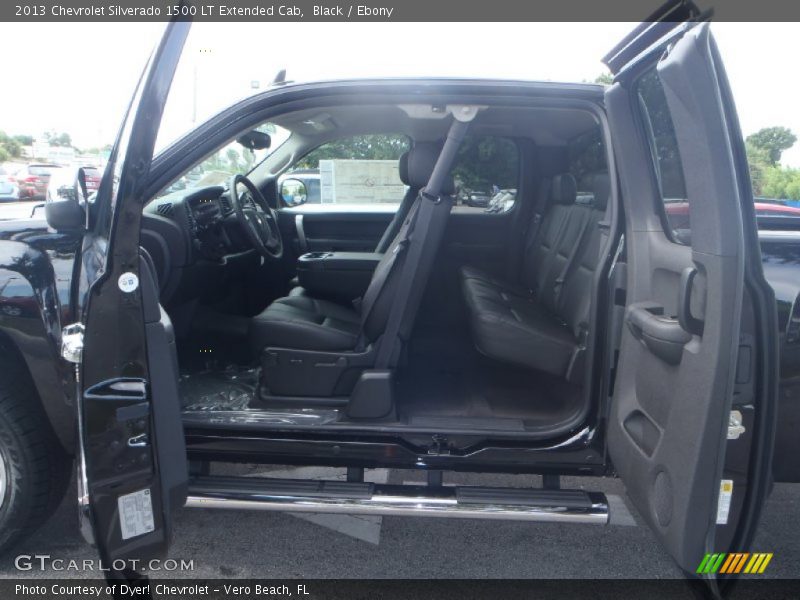  2013 Silverado 1500 LT Extended Cab Ebony Interior