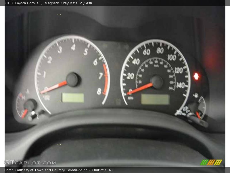 Magnetic Gray Metallic / Ash 2013 Toyota Corolla L