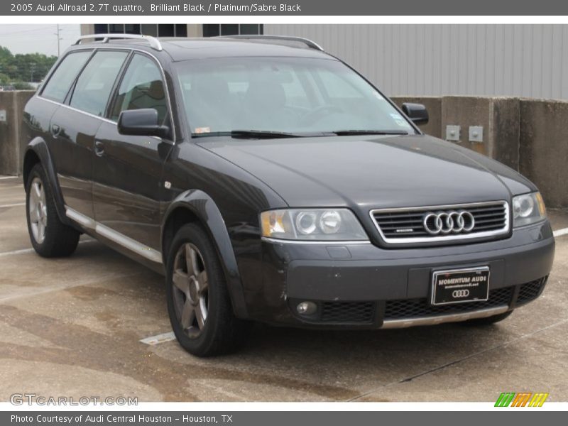 Brilliant Black / Platinum/Sabre Black 2005 Audi Allroad 2.7T quattro