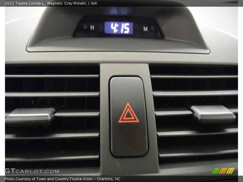 Magnetic Gray Metallic / Ash 2013 Toyota Corolla L