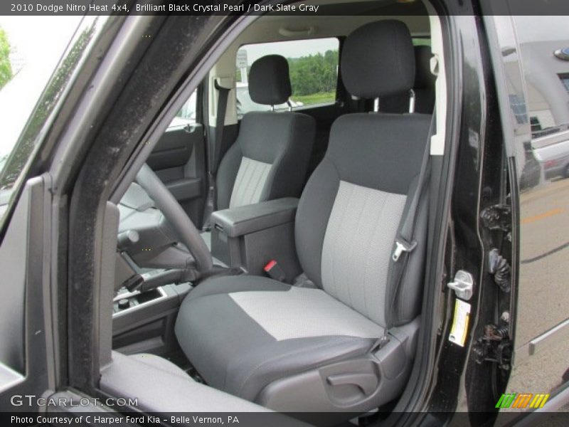 Brilliant Black Crystal Pearl / Dark Slate Gray 2010 Dodge Nitro Heat 4x4