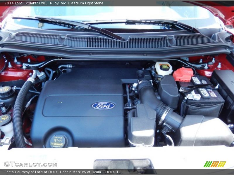  2014 Explorer FWD Engine - 3.5 Liter DOHC 24-Valve Ti-VCT V6