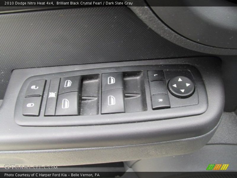 Brilliant Black Crystal Pearl / Dark Slate Gray 2010 Dodge Nitro Heat 4x4