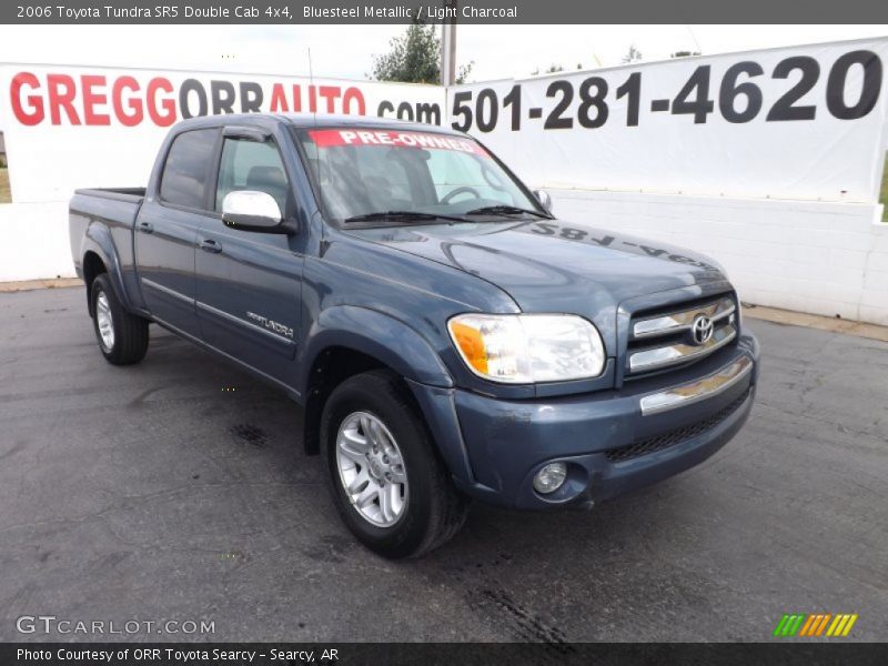 Bluesteel Metallic / Light Charcoal 2006 Toyota Tundra SR5 Double Cab 4x4
