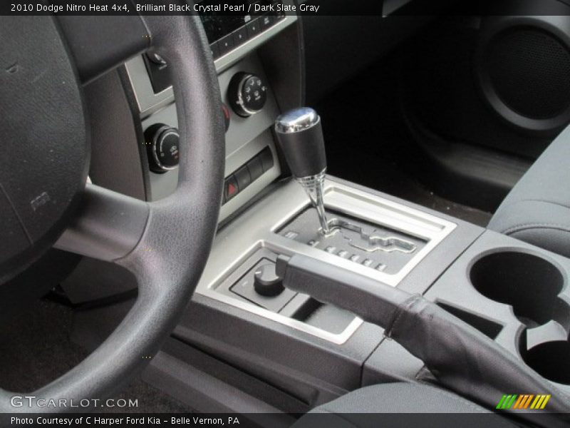 Brilliant Black Crystal Pearl / Dark Slate Gray 2010 Dodge Nitro Heat 4x4