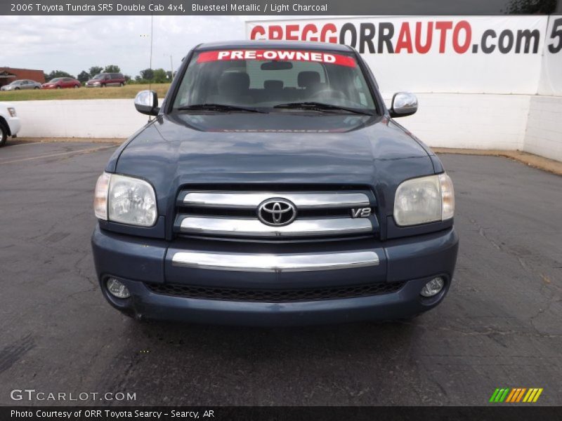 Bluesteel Metallic / Light Charcoal 2006 Toyota Tundra SR5 Double Cab 4x4