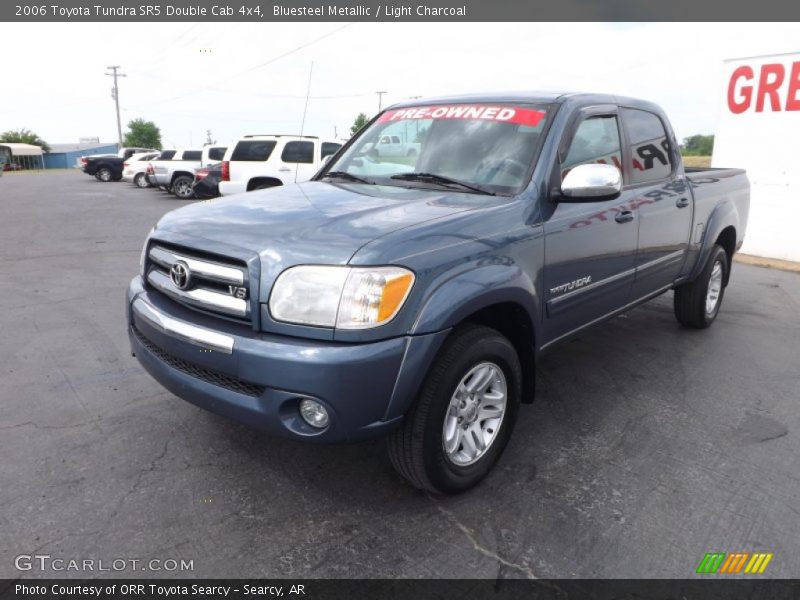 Bluesteel Metallic / Light Charcoal 2006 Toyota Tundra SR5 Double Cab 4x4