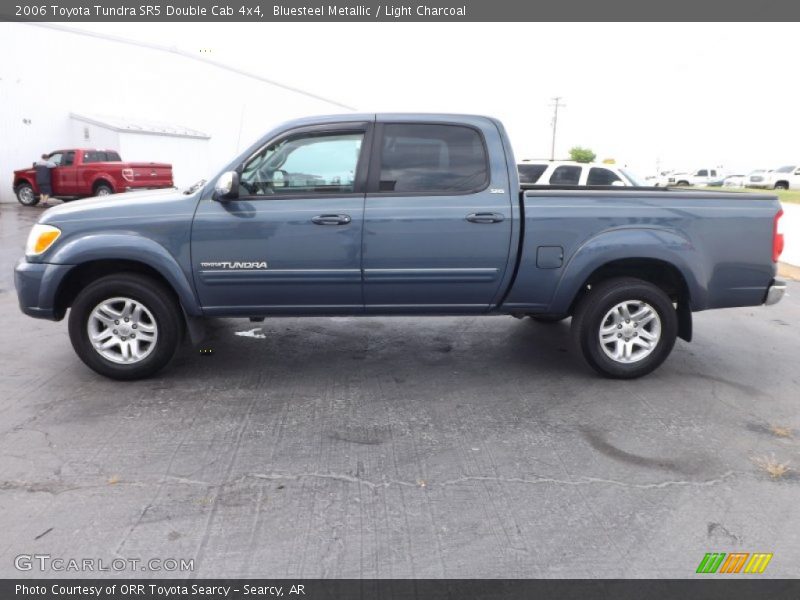 Bluesteel Metallic / Light Charcoal 2006 Toyota Tundra SR5 Double Cab 4x4
