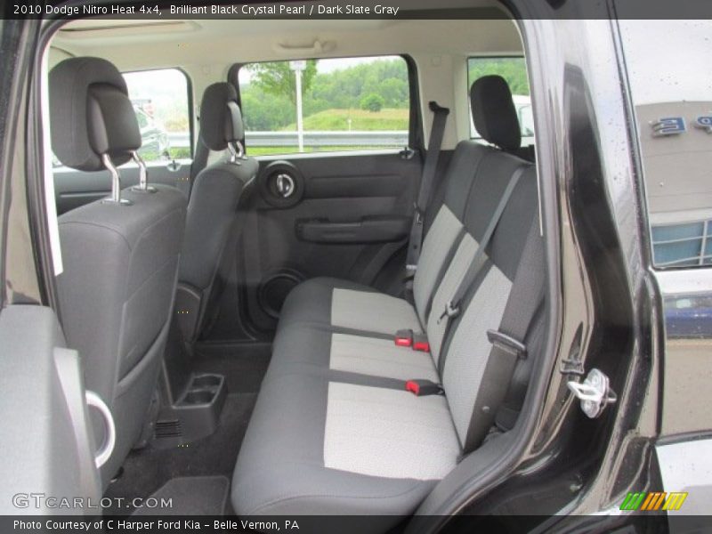 Brilliant Black Crystal Pearl / Dark Slate Gray 2010 Dodge Nitro Heat 4x4