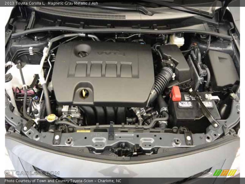 Magnetic Gray Metallic / Ash 2013 Toyota Corolla L