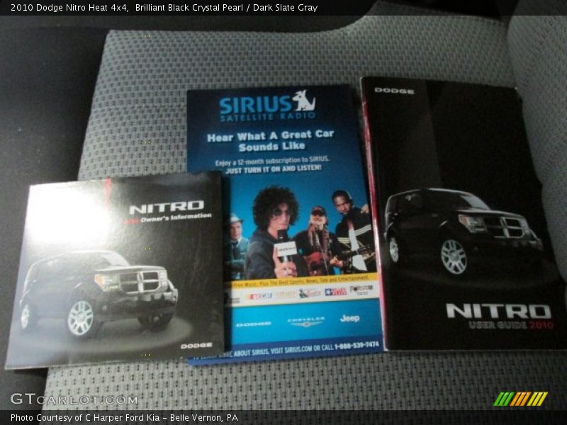 Brilliant Black Crystal Pearl / Dark Slate Gray 2010 Dodge Nitro Heat 4x4