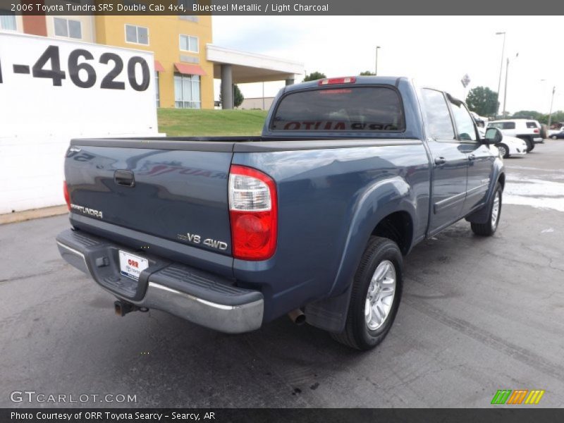 Bluesteel Metallic / Light Charcoal 2006 Toyota Tundra SR5 Double Cab 4x4