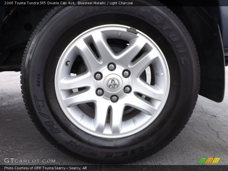 Bluesteel Metallic / Light Charcoal 2006 Toyota Tundra SR5 Double Cab 4x4