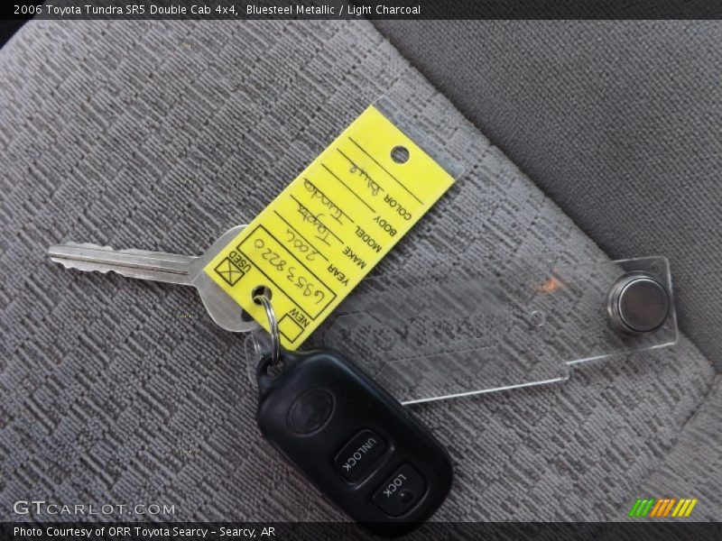 Bluesteel Metallic / Light Charcoal 2006 Toyota Tundra SR5 Double Cab 4x4