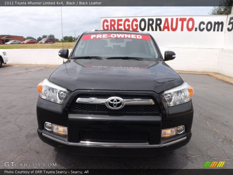 Black / Black Leather 2011 Toyota 4Runner Limited 4x4