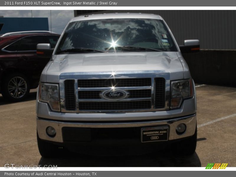 Ingot Silver Metallic / Steel Gray 2011 Ford F150 XLT SuperCrew