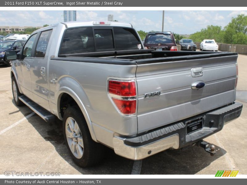 Ingot Silver Metallic / Steel Gray 2011 Ford F150 XLT SuperCrew