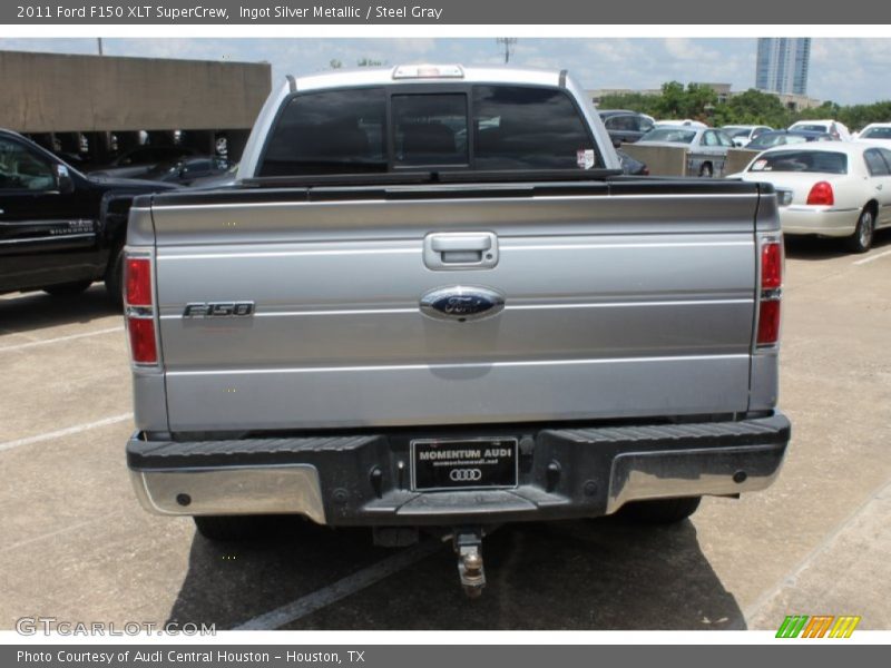 Ingot Silver Metallic / Steel Gray 2011 Ford F150 XLT SuperCrew