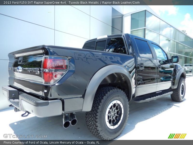 Tuxedo Black Metallic / Raptor Black Leather/Cloth 2013 Ford F150 SVT Raptor SuperCrew 4x4