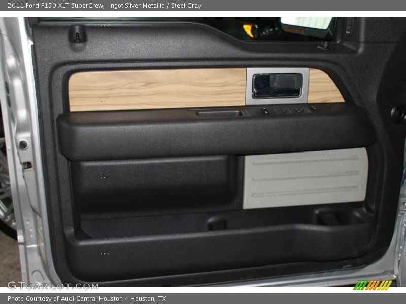 Ingot Silver Metallic / Steel Gray 2011 Ford F150 XLT SuperCrew