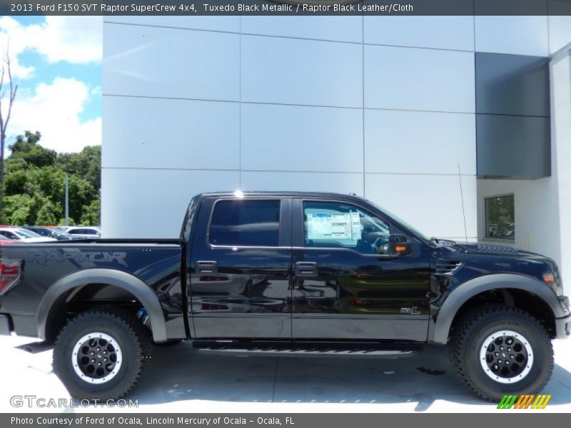 Tuxedo Black Metallic / Raptor Black Leather/Cloth 2013 Ford F150 SVT Raptor SuperCrew 4x4