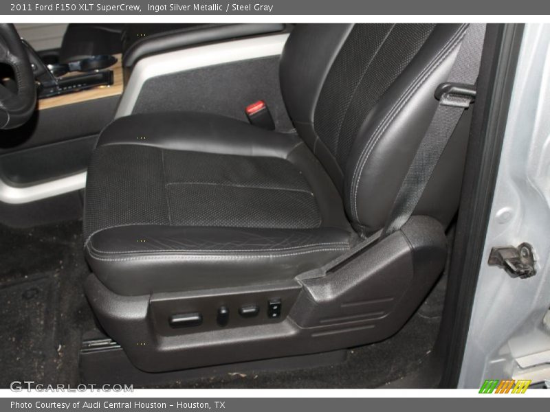 Ingot Silver Metallic / Steel Gray 2011 Ford F150 XLT SuperCrew