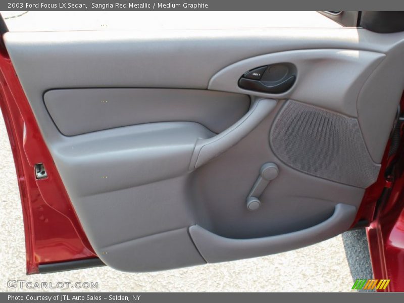 Sangria Red Metallic / Medium Graphite 2003 Ford Focus LX Sedan