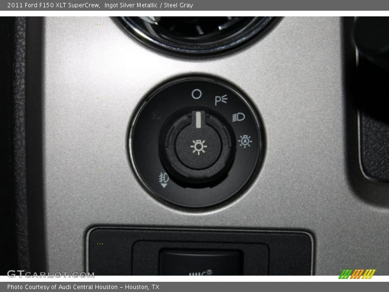 Ingot Silver Metallic / Steel Gray 2011 Ford F150 XLT SuperCrew