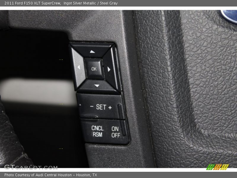 Ingot Silver Metallic / Steel Gray 2011 Ford F150 XLT SuperCrew