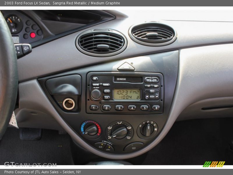 Sangria Red Metallic / Medium Graphite 2003 Ford Focus LX Sedan