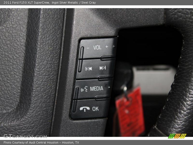 Ingot Silver Metallic / Steel Gray 2011 Ford F150 XLT SuperCrew
